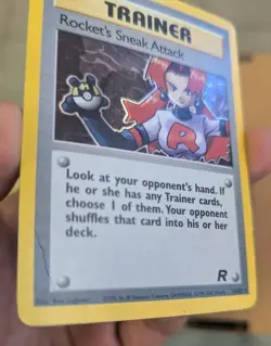 1995 POKEMON ROCKET'S SNEAK ATTACK 72/82 PRE OWNED USED CARD - Image 5