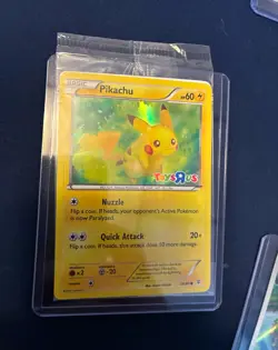 Pikachu Toys R Us Promo 026/083 2016 Holo English Pokemon TCG Card - Image 1
