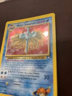 Misty's Tentacruel 10/132 Gym Heroes Holo Rare Pokemon Card WOTC NM LP - Image 2