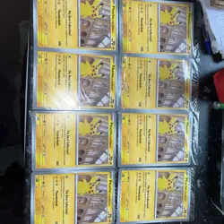 8x JUMBO Pokemon TCG Pikachu At The Museum Promo Card - Natural History Museum - Image 1
