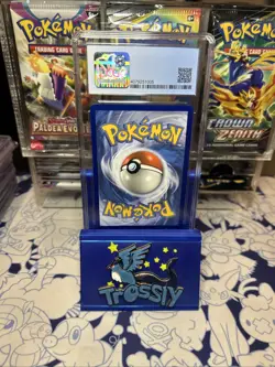 Espeon GX Hidden Fates Secret Rare Shiny Pokemon Card CGC 8 Blue Label - Image 2