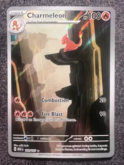 Charmeleon 169/165 Holo Illustration Rare Pokemon Card NM - Image 1