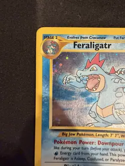 Pokemon TCG Neo Genesis Feraligatr 5/111 Holo Rare Unlimited Vintage Card - Image 4