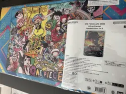 One Piece Card Game Official Playmat Limited Edition Vol 5 + Luffy Promo - Image 1