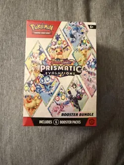 Pokemon TCG Scarlet & Violet Prismatic Evolutions Booster Bundle Factory Sealed - Image 1