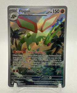 Flygon 101/094 Full Art NM/M Phantasmal Flames Pokemon Card - Image 1