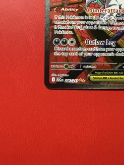 Mega Scrafty ex 285/217 SIR Ascended Heroes NM Pokemon Card Sir TCG Freshly Pull - Image 3