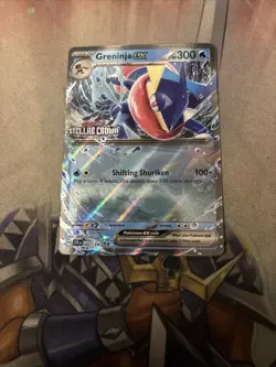 Greninja ex (Stellar Crown Stamped) 041/142 Miscellaneous Cards & Products Holo - Image 1