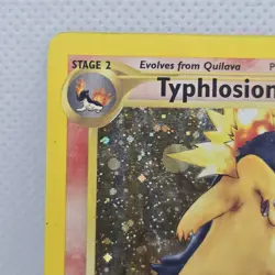 POKEMON: Typhlosion - 17/111 - Neo Genesis Unlimited Holo Rare Card WOTC MP - Image 4