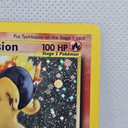 POKEMON: Typhlosion - 17/111 - Neo Genesis Unlimited Holo Rare Card WOTC MP - Image 5