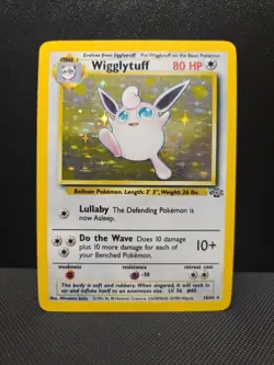 Pokemon TCG Wigglytuff 16/64 Holo Rare Card Jungle Set LP FREE POSTAGE - Image 1