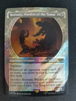 MTG Boromir, Warden Tower Lotr Showcase: Tales of Middle-earth 794 *SURGE FOIL* - Image 1