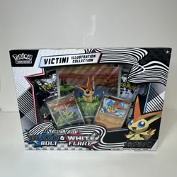 Pokemon Black Bolt & White Flare Victini Illustration Collection Box - Image 4