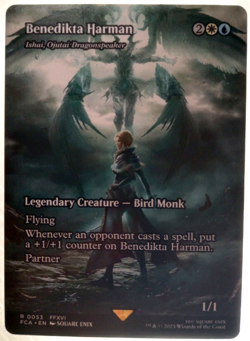MTG - Benedikta Harman - Ishai, Ojutai Dragonspeaker (Showcase) - FCA - Image 1