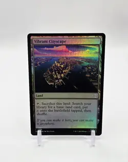 Vibrant Cityscape Common Foil Magic The Gathering TCG Marvel's Spider-Man 188 - Image 1