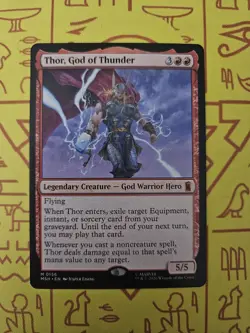 Thor, God of Thunder Marvel Super Heroes, Magic the Gathering, MTG **NEW** - Image 1