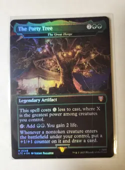 Mtg The Party Tree Foil Extended Art M 0348 - Image 1