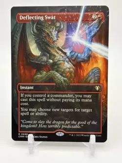 MTG Magic the Gathering Deflecting Swat (698/1455) Commander Masters NM - Image 1