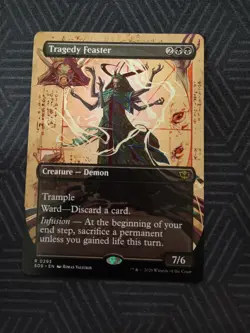 mtg tragedy feaster borderless secrets of strixhaven - Image 1