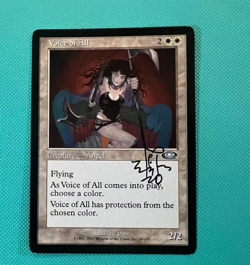Voice of All - Planeshift - MTG - Magic the Gathering - Signed - RK Post - Image 1