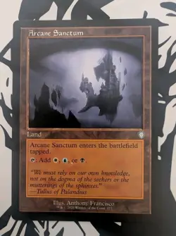 MTG The Brothers' War Commander Uncommon ARCANE SANCTUM NM - Image 1