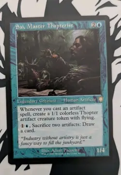 MTG The Brothers' War Commander Rare SAI MASTER THOPTERIST NM - Image 1