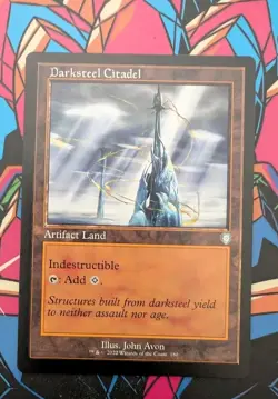 MTG The Brothers' War Commander Uncommon DARKSTEEL CITADEL NM - Image 1