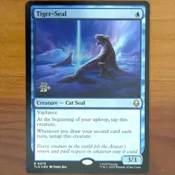 Tiger-Seal - Prerelease Foil Promo - Avatar TLA MTG - Image 1