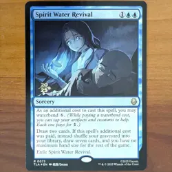 Spirit Water Revival - Prerelease Foil Promo - Avatar TLA MTG - Image 1