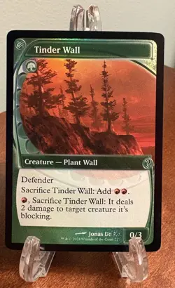 MTG Tinder Wall Future Sight Foil Mystery Booster 2 MB2 LP Magic The Gathering - Image 1