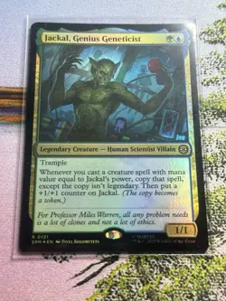 Jackal, Genius Geneticist Mtg Spider-Man Magic The Gathering - Image 1