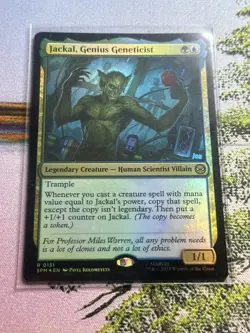 Jackal, Genius Geneticist Mtg Spider-Man Magic The Gathering - Image 2