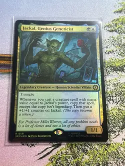 Jackal, Genius Geneticist Mtg Spider-Man Magic The Gathering - Image 4