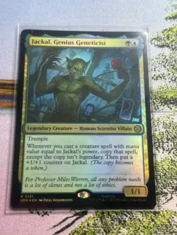 Jackal, Genius Geneticist Mtg Spider-Man Magic The Gathering - Image 5