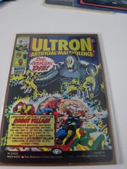 Ultron, Artificial Malevolence (Borderless) (0401) Marvel Super Heroes Foil - Image 2