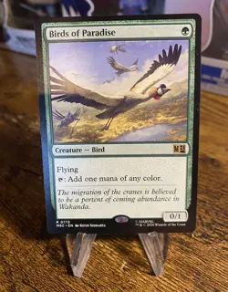 Mtg Birds of Paradise 0170 Commander Marvel Super Heroes - Image 1