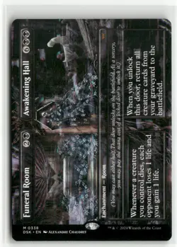 Funeral Room Awakening Hall Borderless Duskmourn MTG NM - Image 2