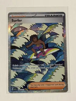 Pokemon TCG Surfer 293/217 Ascended Heroes Special Illustration Rare Full Art NM - Image 1