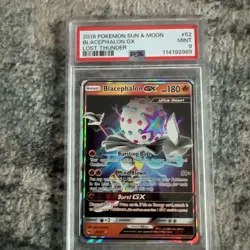 2018 Pokemon Sun & Moon Blacephalon GX Lost Thunder #52 Gem Mint PSA 9 - Image 1