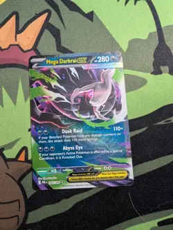 Pokemon Mega Darkrai EX 048/084 Pitch Black Double Rare - Image 1