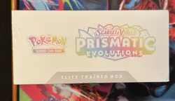Pokemon TCG Prismatic Evolutions ETB Elite Trainer Box New Factory Sealed - Image 3