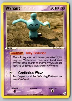 Pokemon: Wynaut Common Legend Maker 71/92 MP - Image 1