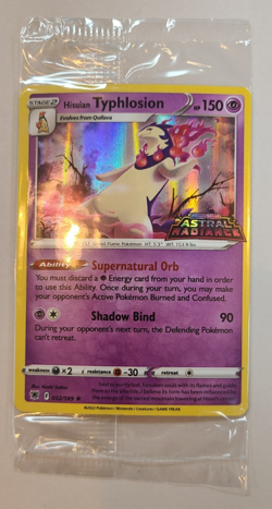 Hisuian Typhlosion [Stamped] - 052/189 - GameStop Promo [SEALED] - NM - Pokemon - Image 1