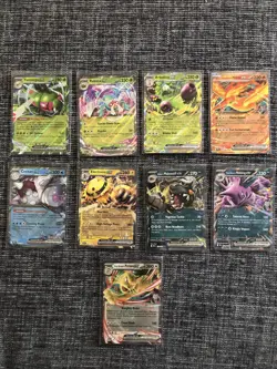 Pokemon Destined Rivals Lot Ex Double Rare - 9 NM Pack Fresh - Image 1