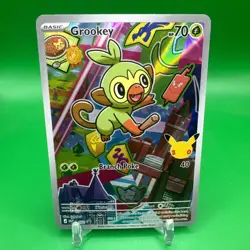 Grookey 052 Pokemon TCG First Partner Illustration Collection Series 2 Promo NM - Image 1