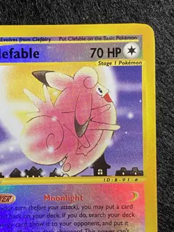 Pokemon TCG Clefable 041/165 Expedition Base Set Reverse Holo Rare English 70 HP - Image 2