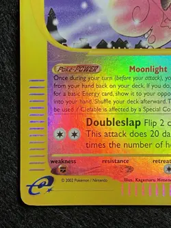 Pokemon TCG Clefable 041/165 Expedition Base Set Reverse Holo Rare English 70 HP - Image 4