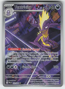 Toxtricity ME02: Phantasmal Flames 103/094 Illustration Rare NM Pokemon - Image 1