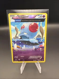 Tentacool 71/160 Uncommon Primal Clash Pokemon Reverse Holo Lightly Played - Image 1