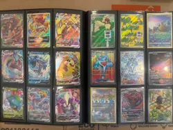 Pokemon 207 Card Binder Collection Lot NM V Ex Vmax VStar Huge Nice Gift F3 - Image 1